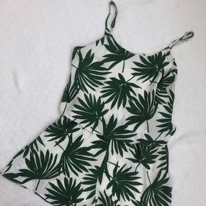 PALM LEAF ROMPER.
